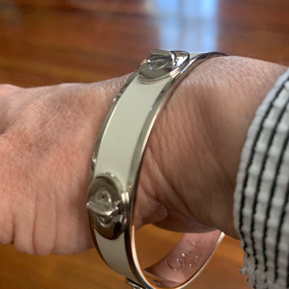 Coach Silver Bangle - image 4